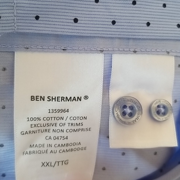 Ben Sherman Long Sleeve Button-Up Shirt - Picture 10 of 10